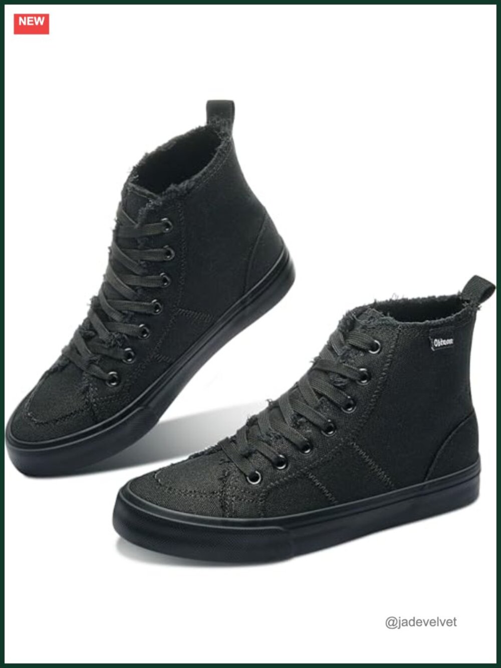 Lace Up Canvas High Top Sneakers for Women Casual Fashion Shoes